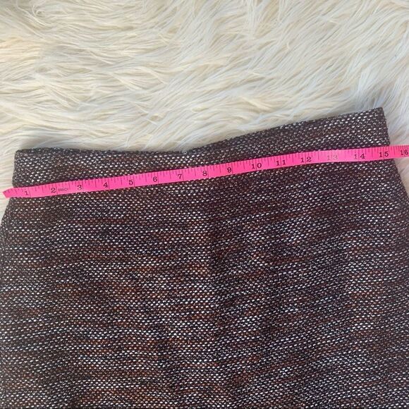 Ann Taylor Black Tweedy Textured Pencil Skirt - Picture 4 of 6